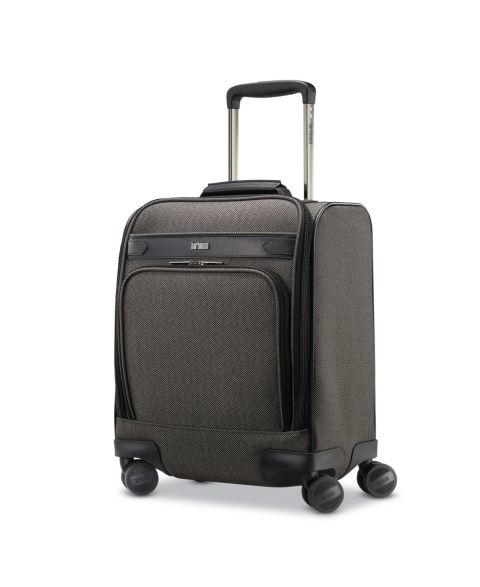 Сумка Hartmann Herringbone DLX 18.5" Underseater Spinner, цвет: Чёрный
