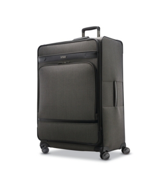 Hartmann Herringbone Dlx Extended Journey Expandable Spinner Suitcase
