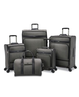 Hartmann Herringbone DLX Luggage Collection - Macy's