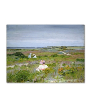 Trademark Global William Merritt Chase 'shinnecock Long Island' Canvas Art In Multi