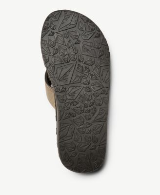 volcom recliner flip flops mens