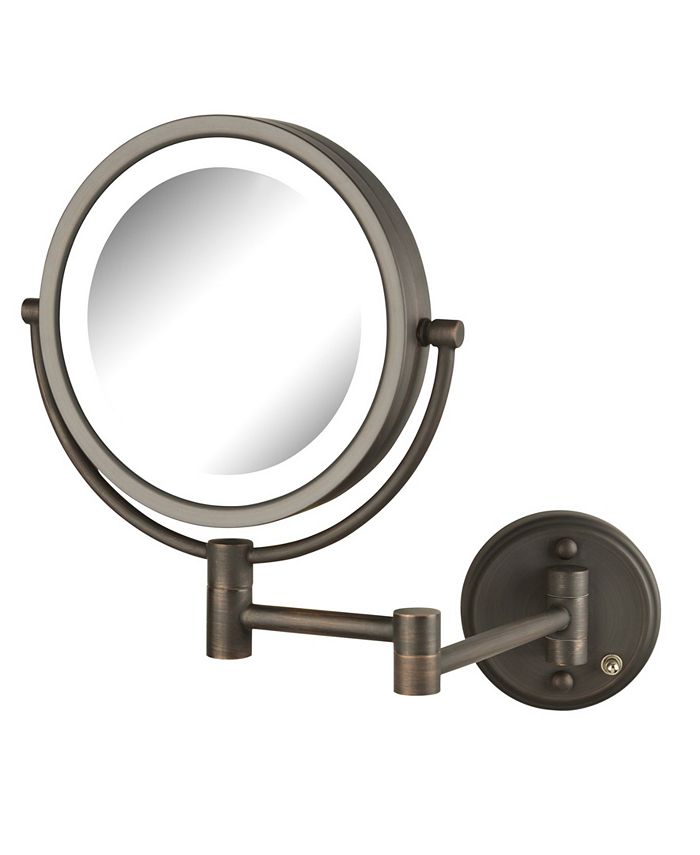 Jerdon The HL88BZL 8.5" LED Lighted Wall Mount Makeup Mirror Macy's