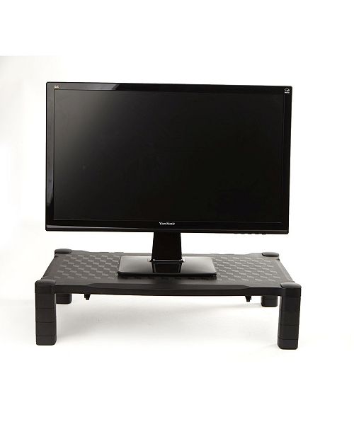 Mind Reader Extra Wide Monitor Stand Monitor Riser Height