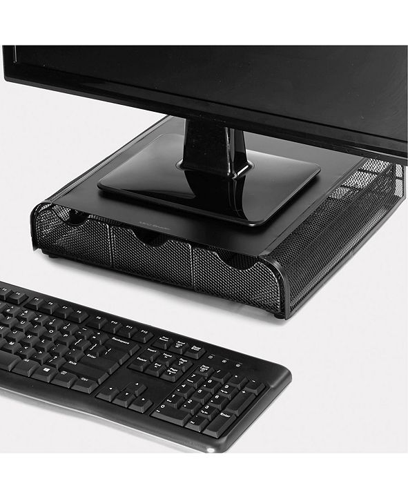 Mind Reader PC, Laptop, IMAC Monitor Stand and Desk Organizer Metal