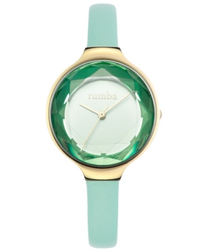 image of RumbaTime Orchard Gem with Genuine Leather Strap Watch