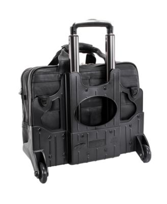 Gold Coast, 17" Patented Detachable -Wheeled Laptop Briefcase