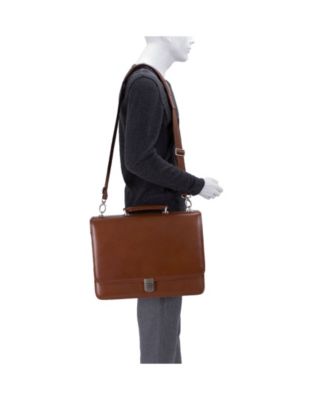 Lexington Flapover Double Compartment Briefcase