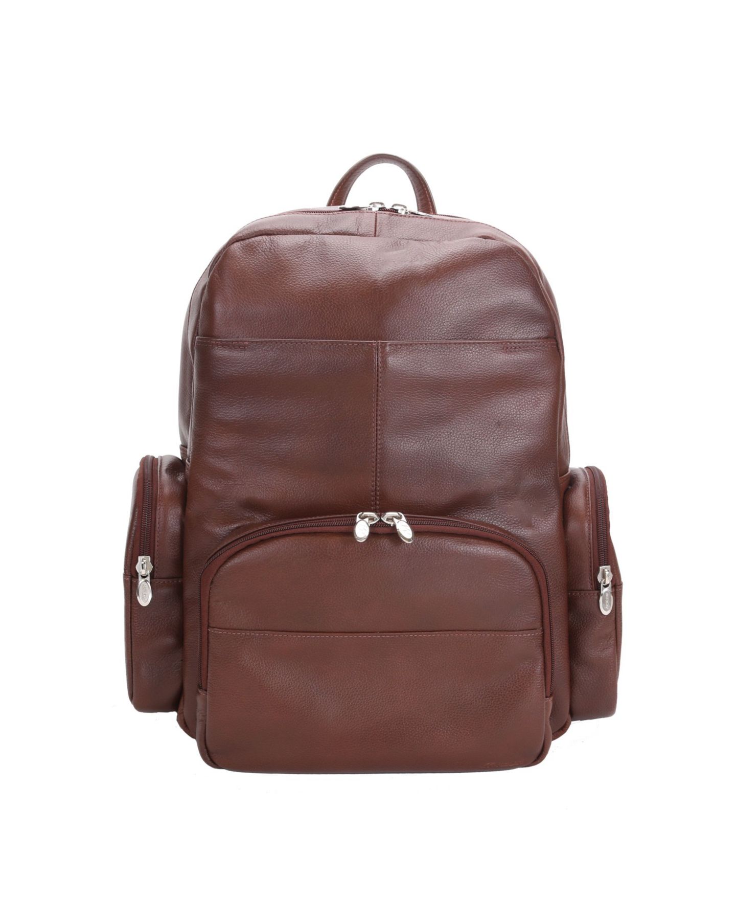 Рюкзак McKlein Cumberland 15" Dual Compartment Laptop, цвет: Коричневый — фото 2