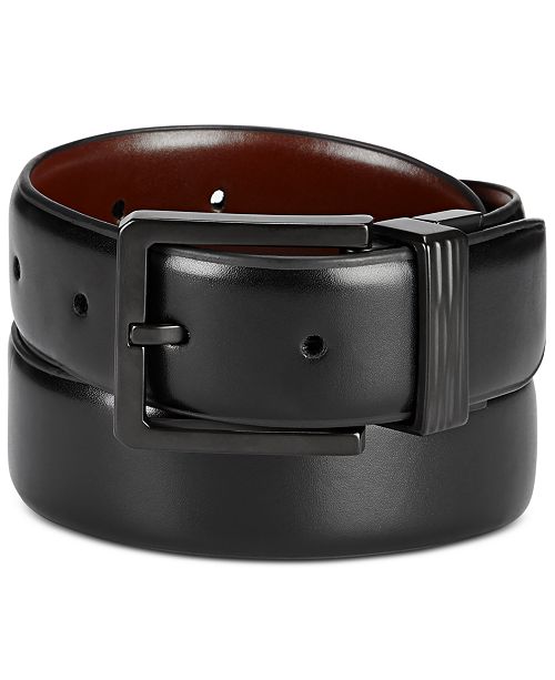Kenneth Cole Reaction Men's Reversible Stretch Belt & Reviews - All ...