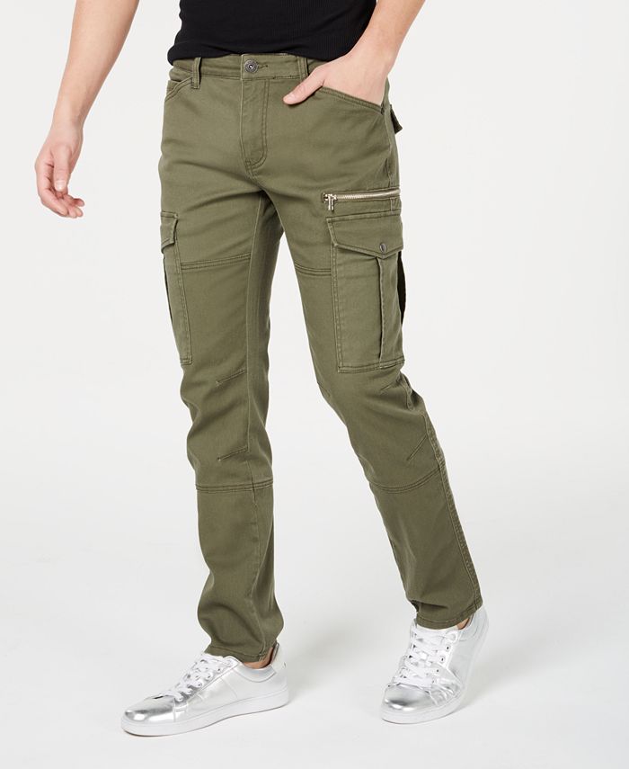 INC International Concepts INC Men's Slim-Straight Fit Cargo Pants ...