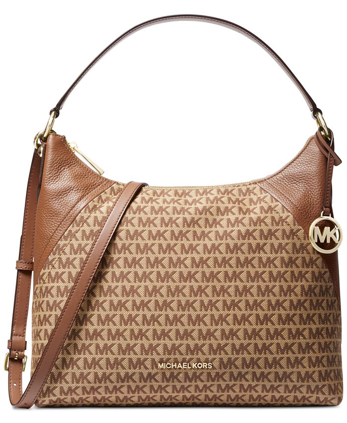 Michael Kors Jacquard Signature Bag Reviews - Handbags & Accessories Macy's