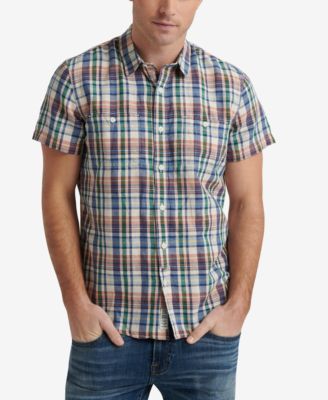Lucky Brand - Men's Woven Plaid Shirt