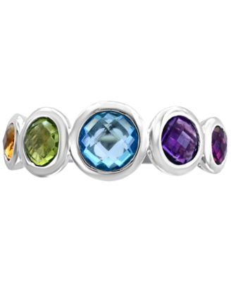 EFFY Collection EFFY® Multi-Gemstone (2-1/2 ct. t.w.) Statement Ring in Sterling Silver