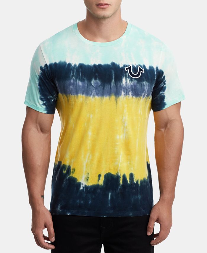 True Religion Men's Tie Dye Logo TShirt Macy's