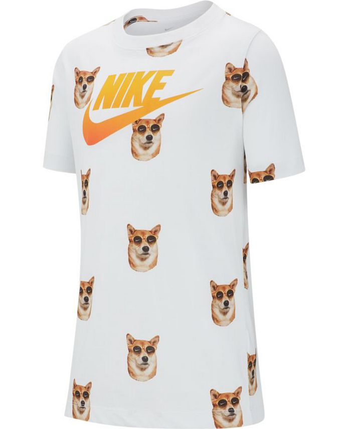Nike Big Boys Nike Air Dog Logo T-Shirt - Macy's