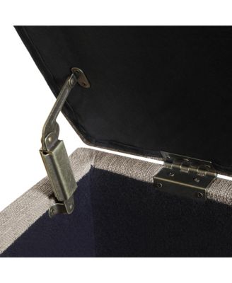 Elle D&eacute;cor Collette Tufted Storage Bench