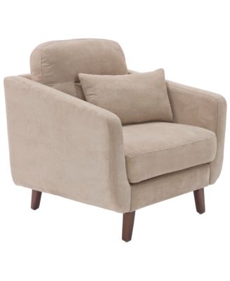 Elle D&eacute;cor 24" Mid-Century Modern Chloe Armchair
