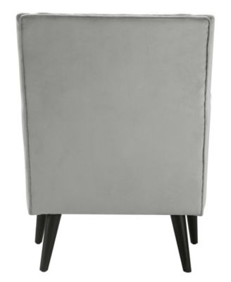 Elle D&eacute;cor Celeste Tufted Velvet Accent Chair