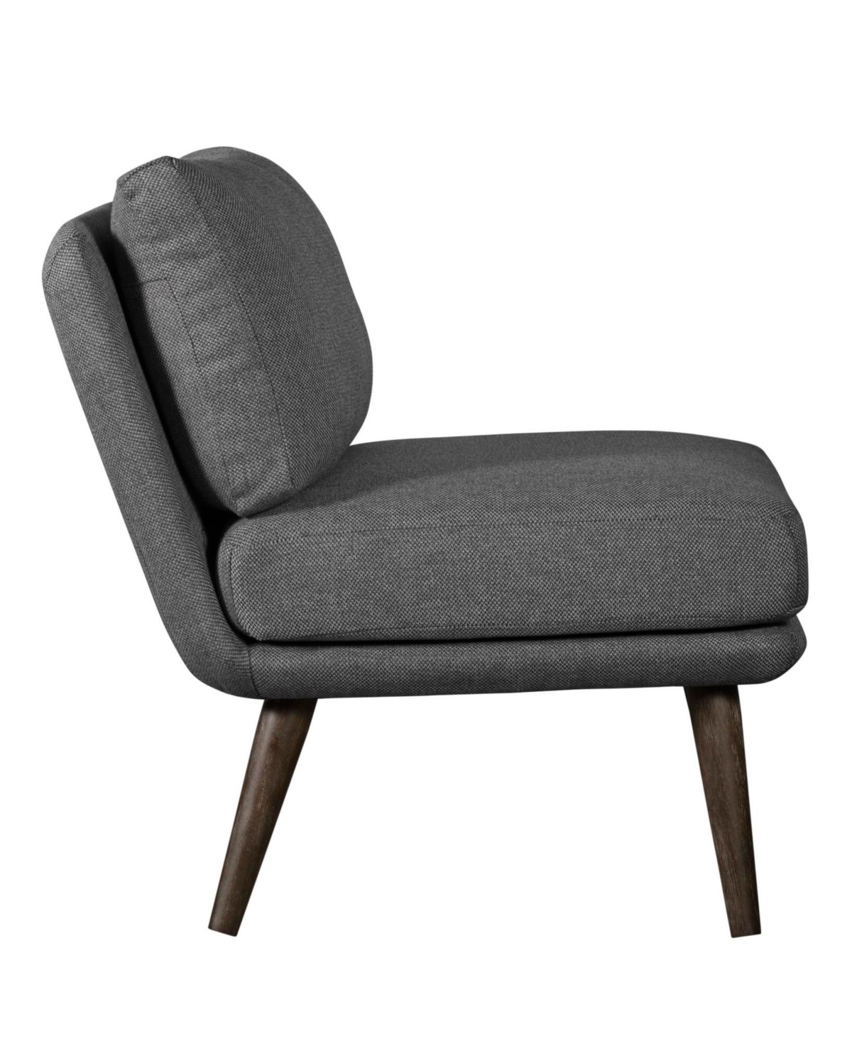 Tommy Hilfiger Pelham Armless Accent Chair In Grey