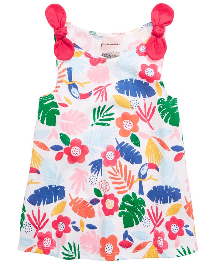 First Impressions Toddler Girls Tropical Print Tank Top, Created for ...