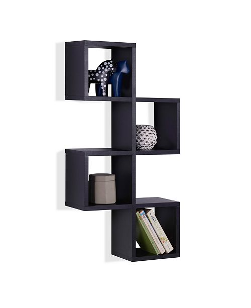 Danya B Cubby Chessboard Wall Shelf Reviews All Wall Decor