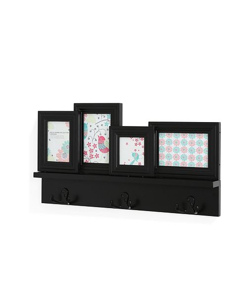 Danya B Wall Hanging Hooks With Built In Photo Frames Reviews