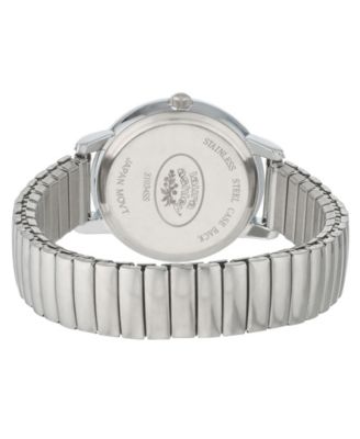 Silver Stretch Bracelet Watch
