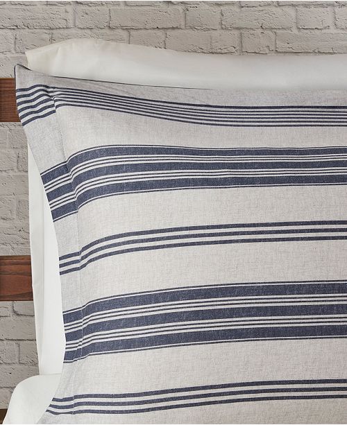 Jla Home Urban Habitat Cole Full Queen Stripe Print Ultra Soft