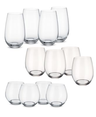Entr&eacute;e Stemless Wine 12 Piece Set