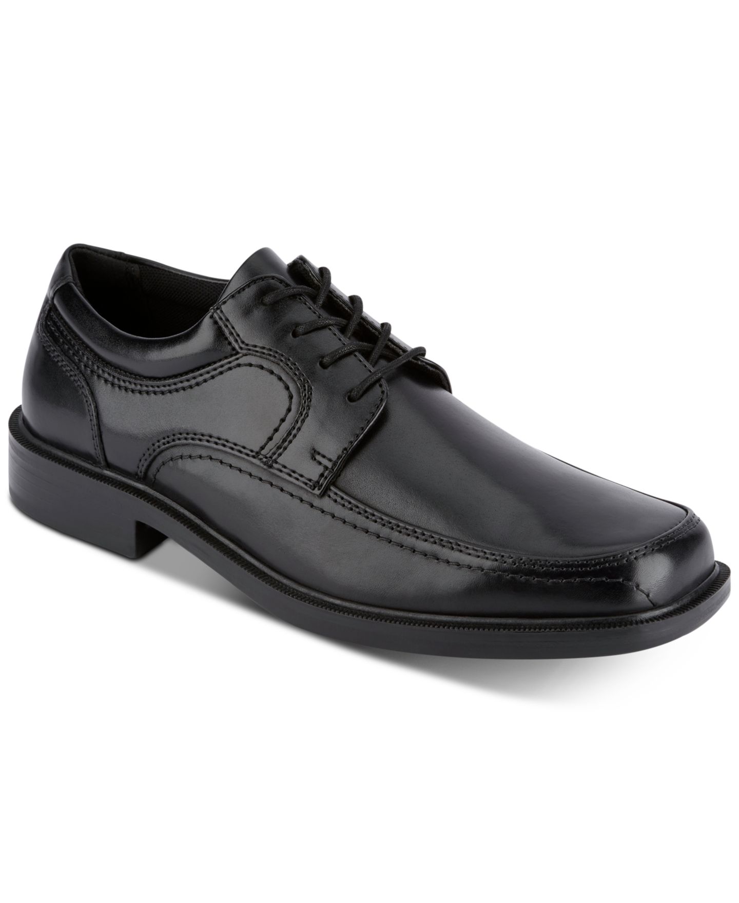 Dockers Men's Manvel Faux Leather Oxfords, цвет: Чёрный — фото 9