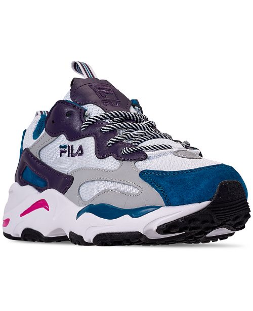 Fila Women S Ray Tracer Casual Athletic Sneakers From Finish Line