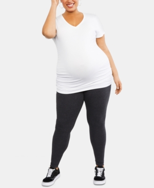 Motherhood Maternity Plus Size Essential Leggings