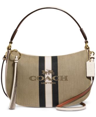 coach beige crossbody