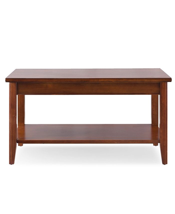 Leick Home Grayson Condo/Apartment Wooden Coffee Table Macy's