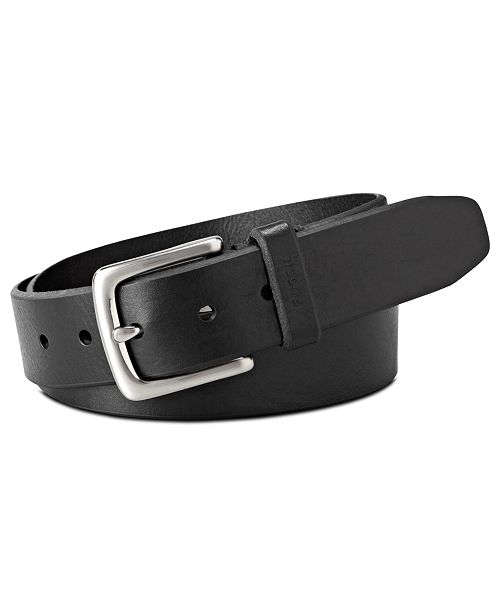 Fossil Joe Casual Leather Belt Reviews All Accessories Men