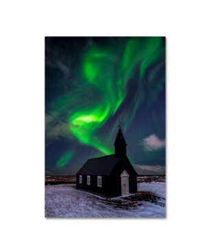 Trademark Global David Martin Castan 'church And Sky' Canvas Art In Multi