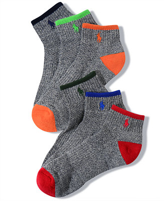 Polo Ralph Lauren Men's Socks, Athletic Quarter 6 Pack & Reviews -  Underwear & Socks - Men - Macy's