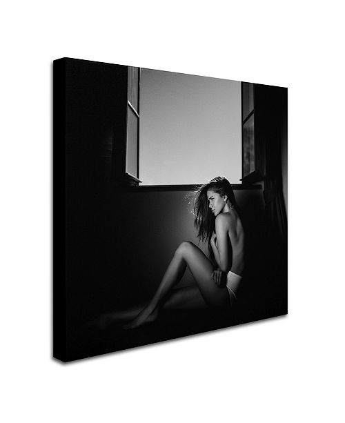 Martin Krystynek Sensual Bedroom Canvas Art 18 X 18 X 2