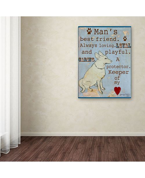 Trademark Global Tammy Kushnir Best Friend Canvas Art 19 X 14
