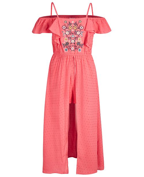 Epic Threads Big Girls Swiss Dot Romper Dress Created For Macy S Reviews All Girls Dresses Kids Macy S