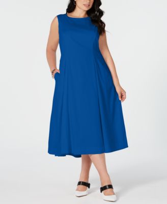 macys plus size midi dresses