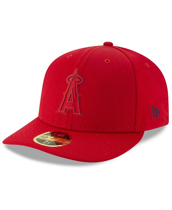 New Era Los Angeles Angels Clubhouse Low Profile 59FIFTY-FITTED Cap ...