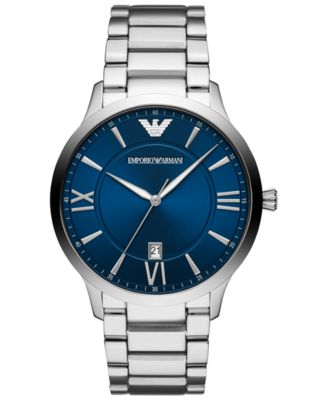 armani blue watch