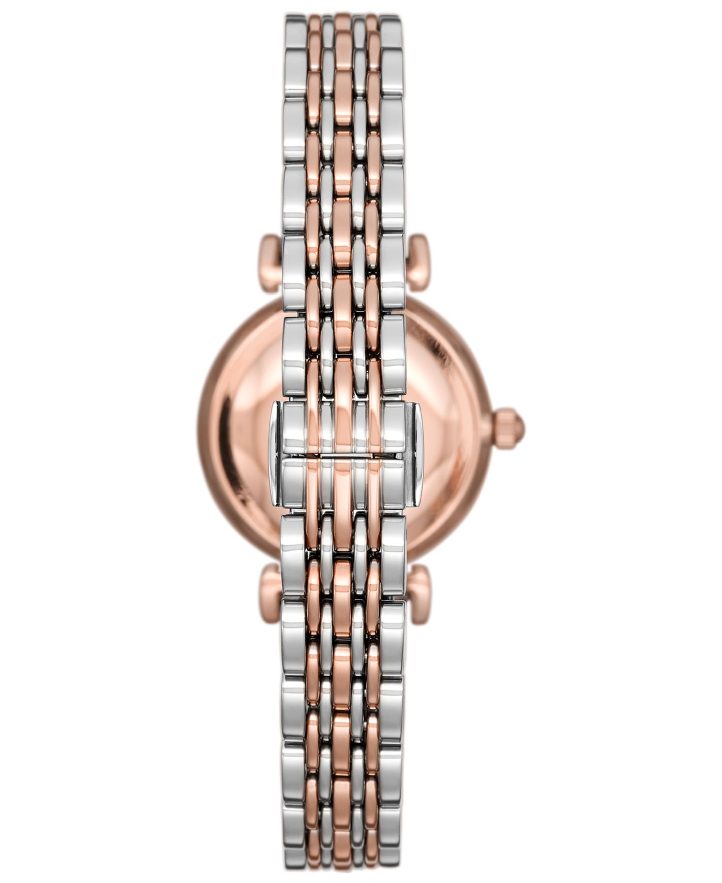 Женские часы Emporio Armani Two-Tone Stainless Steel Bracelet Watch 28mm — фото 3