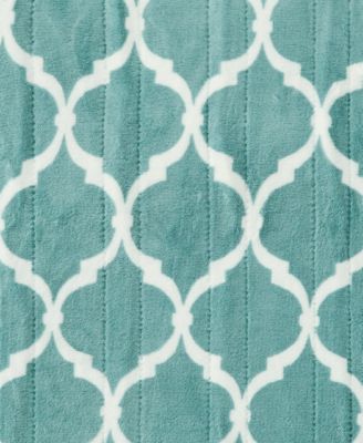 Ogee Plush Electric Throw, 60" x 70"