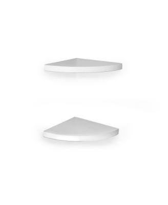 Corner Radial Shelves (Set of 2)
