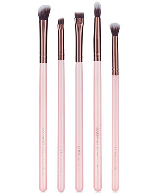 LUXIE 5-Pc. Rose Gold Eye Essential Brush Set - Macy's