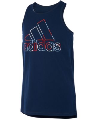 adidas red white and blue shirt