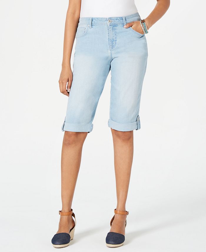 Style & Co Cuffed Bermuda Shorts, Created for Macy's Macy's