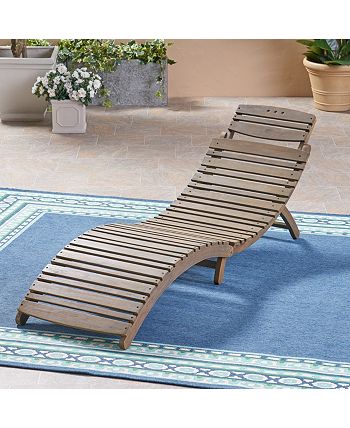 Noble House - Lahaina Outdoor Chaise